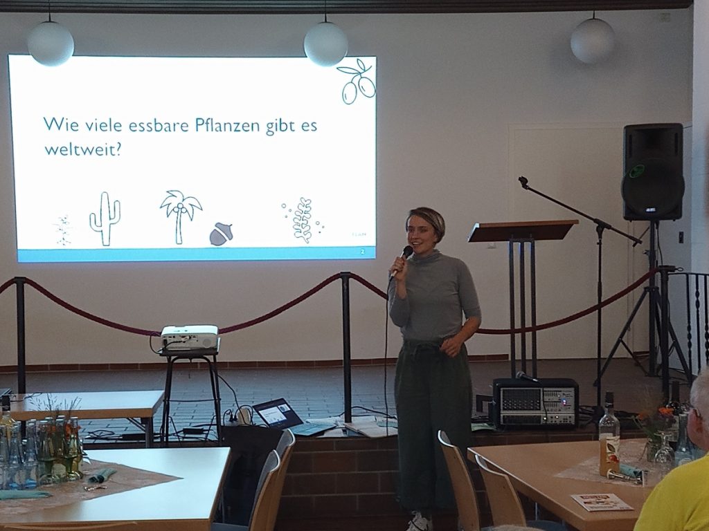 Lisa Brokmeier referiert