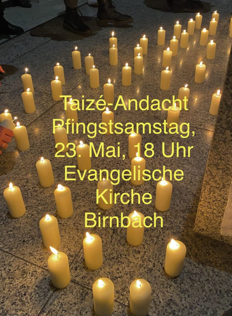 Taizé-Andacht am 23.05.