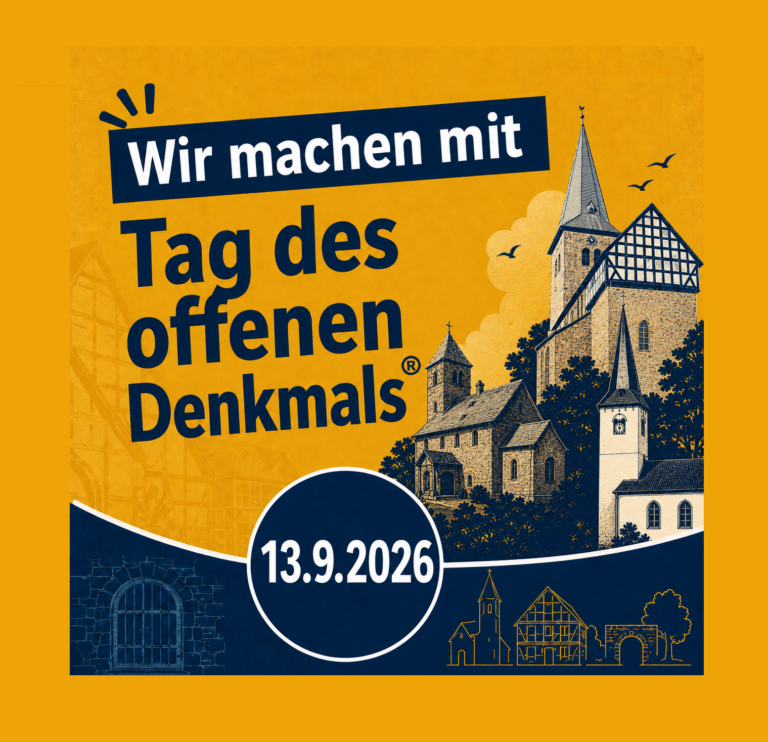 Tag des offenen Denkmals am 13. September 2026